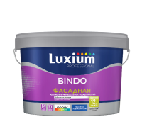 Краска Luxium Professional Bindo фасадная для минеральных поверхностей  5л BW