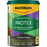 Пропитка Masterline Protex по дереву CLR  база под колеровку 0,9л