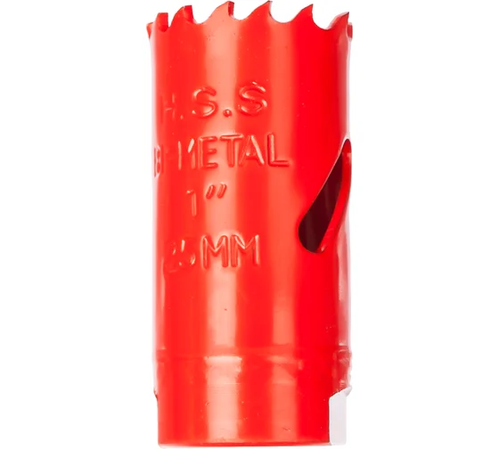 Коронка металл/дерево/пластик BiMetal 25мм Р6М5 без ЦС (+72490/94) Matrix