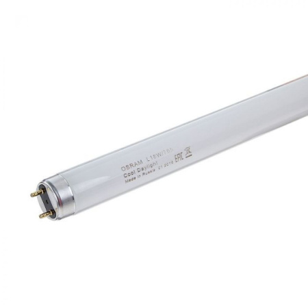 Лампа люминесцентная G13 18Вт/765 L дневной свет Osram