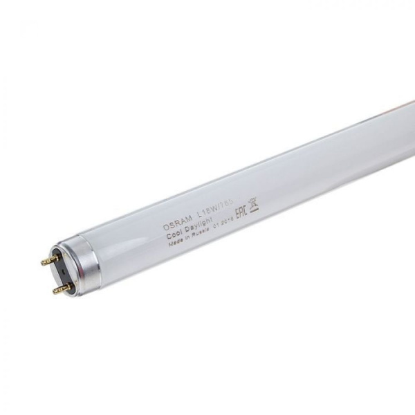 Лампа люминесцентная G13 18Вт/765 L дневной свет Osram