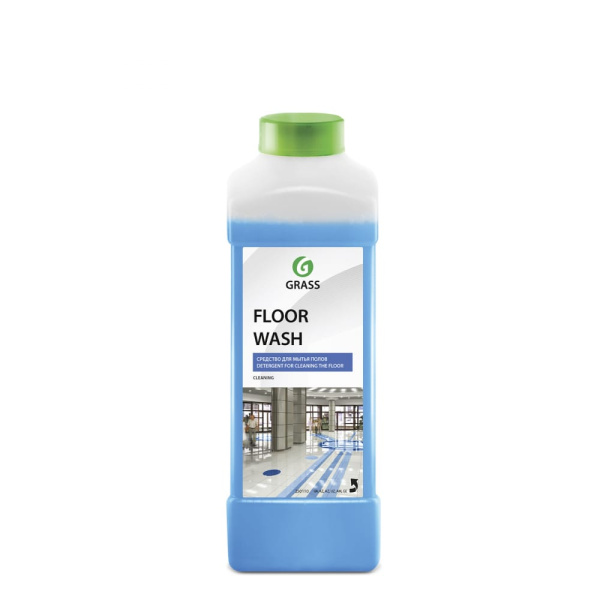 Средство д/мытья пола 1.0л Floor Wash pH8 нейтральный Grass