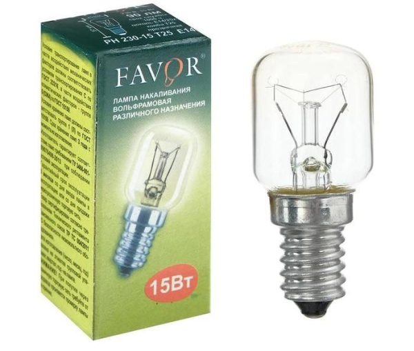 Лампа ЛОН мини E14 15Вт Led 2700К цилиндр для холодил/швейных машин Navigator