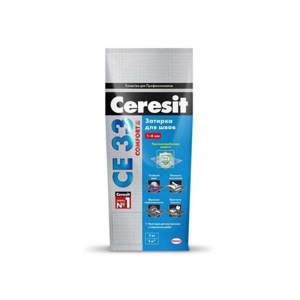 Затирка Ceresit СЕ33 №43 багамы  2кг Henkel