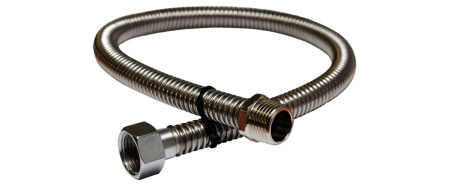 Подводка газ 0,8м г/ш желтая Oscar-Mflex 