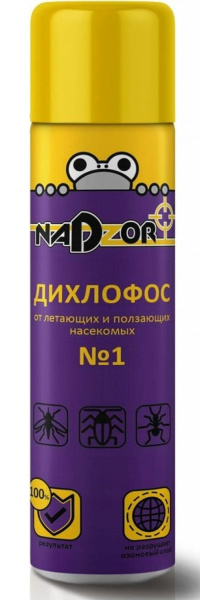 Аэрозоль от насекомых универсальный 200мл Nadzor 